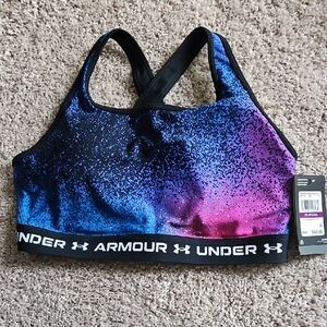 Under Armour Colorful Compression Gradient Sports Bra XXL